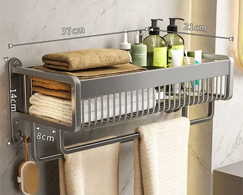 Metal Bath Organizer Rack erklærer krig mod rod