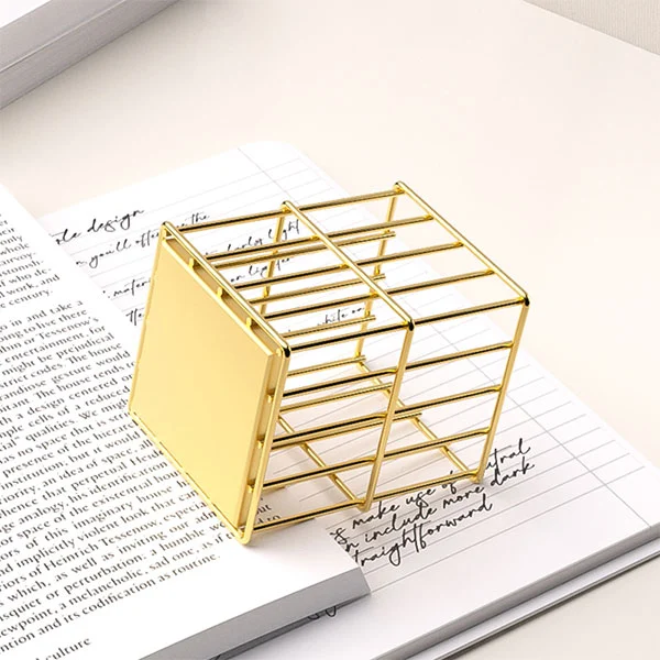 Office Desk Metal Pen Holder