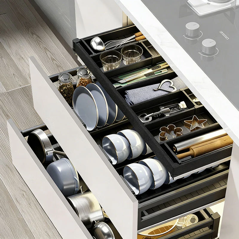 Aluminum Alloy Pull Out Basket